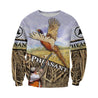 PHEASANT HUNTING 3D ALL OVER PRINTED SHIRTS MP914-Apparel-MP-Sweatshirts-S-Vibe Cosy™