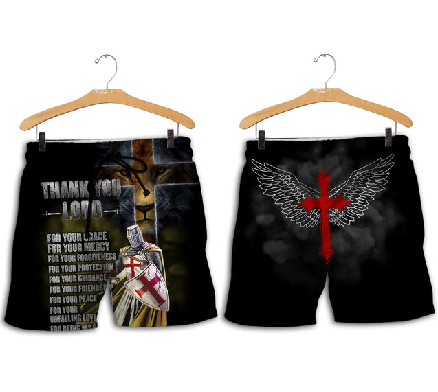 BRAVE KNIGHT TEMPLAR 3D ALL OVER PRINTED SHIRTS MP921 - Amaze Style™-Apparel