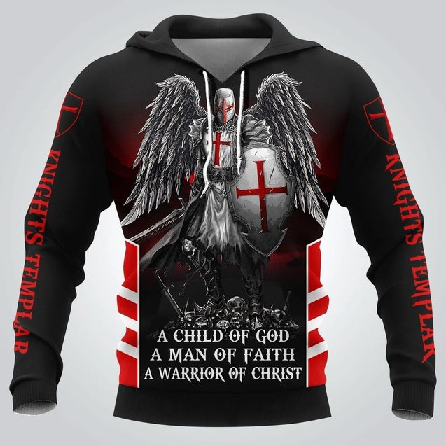 Knight Templar 3D All Over Printed Shirts MP923-Apparel-MP-Hoodie-S-Vibe Cosy™