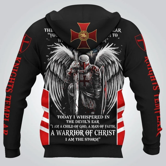 Knight Templar 3D All Over Printed Shirts MP923-Apparel-MP-Hoodie-S-Vibe Cosy™