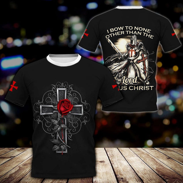 Knight Templar 3D All Over Printed Shirts MP925-Apparel-MP-T-Shirt-S-Vibe Cosy™