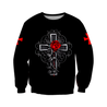 Knight Templar 3D All Over Printed Shirts MP925-Apparel-MP-Sweatshirt-S-Vibe Cosy™