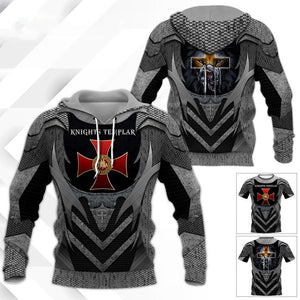 KNIGHT TEMPLAR 3D ALL OVER PRINTED SHIRTS MP928 - Amaze Style™-Apparel