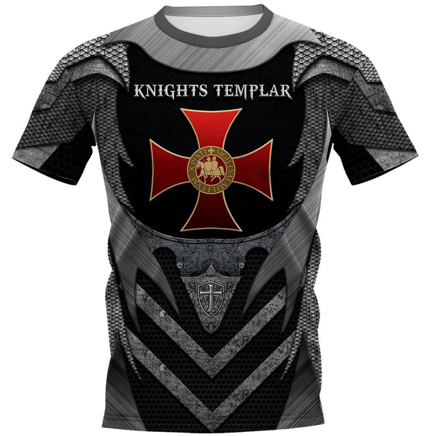 KNIGHT TEMPLAR 3D ALL OVER PRINTED SHIRTS MP928 - Amaze Style™-Apparel