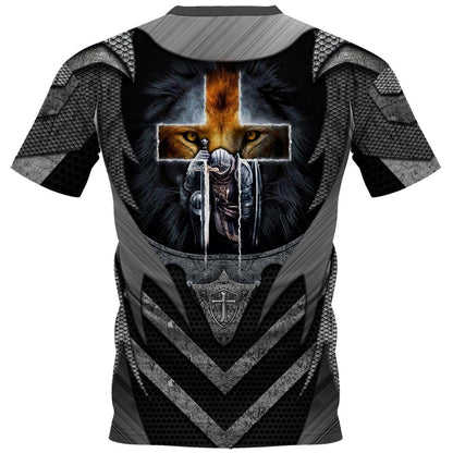 KNIGHT TEMPLAR 3D ALL OVER PRINTED SHIRTS MP928 - Amaze Style™-Apparel