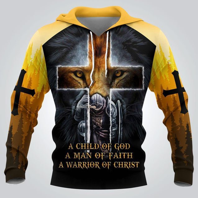 Knight God Jesus 3D All Over Printed Shirt Hoodie For Men And Women MP933 - Amaze Style™-Apparel