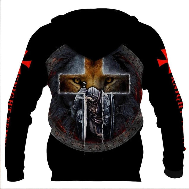 KNIGHT TEMPLAR 3D ALL OVER PRINTED SHIRTS MP934-Apparel-MP-Hoodie-S-Vibe Cosy™