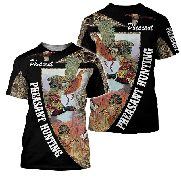 Pheasant Hunting 3D All Over Printed Shirts For Men And Women MP984-Apparel-MP-T-Shirt-S-Vibe Cosy™