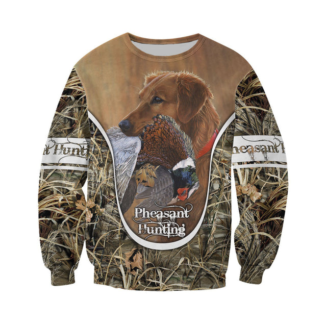 Pheasant Hunting 3D All Over Printed Shirts Hoodie For Men And Women MP987-Apparel-MP-Sweatshirts-S-Vibe Cosy™