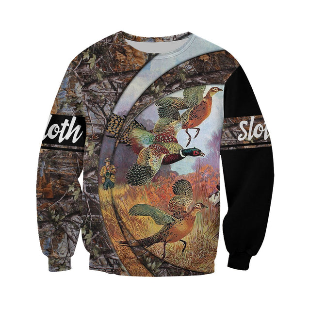 Pheasant Hunting 3D All Over Printed Shirts Hoodie For Men And Women MP989-Apparel-MP-Sweatshirts-S-Vibe Cosy™