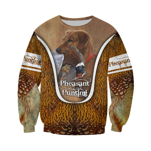 Pheasant Hunting 3D All Over Printed Shirts Hoodie For Men And Women MP990-Apparel-MP-Sweatshirts-S-Vibe Cosy™