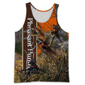 Pheasant Hunting 3D All Over Printed Shirts Hoodie For Men And Women JJ070102-Apparel-MP-Tank Top-S-Vibe Cosy™