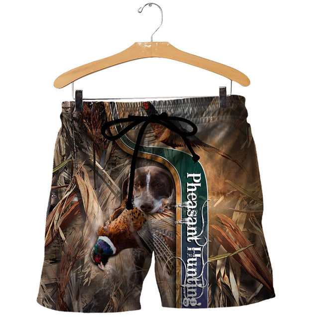 Pheasant Hunting 3D All Over Printed Shirts Hoodie For Men And Women MP992-Apparel-MP-Shorts-S-Vibe Cosy™