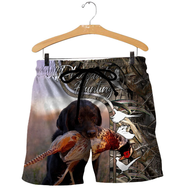 Pheasant Hunting 3D All Over Printed Shirts Hoodie For Men And Women MP993-Apparel-MP-Shorts-S-Vibe Cosy™