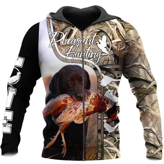 Pheasant Hunting 3D All Over Printed Shirts Hoodie For Men And Women MP993-Apparel-MP-Zipped Hoodie-S-Vibe Cosy™