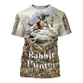 Rabbit Beagle Hunting 3D All Over Printed Shirts Hoodie MP997-Apparel-MP-T-Shirt-S-Vibe Cosy™