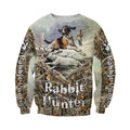 Rabbit Beagle Hunting 3D All Over Printed Shirts Hoodie MP997-Apparel-MP-Sweatshirts-S-Vibe Cosy™
