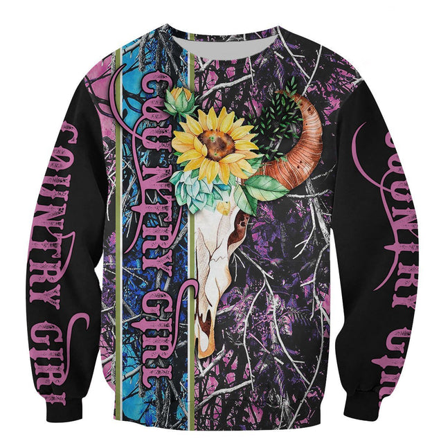 Country Girl , Muddy Girtl 3D All Over Printed Shirts Hoodie MP999-Apparel-MP-Sweatshirts-S-Vibe Cosy™