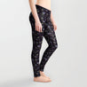All Over Print Black Backgroud Mushroom-Apparel-NTH-Legging-S-Vibe Cosy™