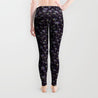 All Over Print Black Backgroud Mushroom-Apparel-NTH-Legging-S-Vibe Cosy™