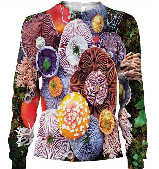 3D AOP Magical Mushroom Shirt-Apparel-6teenth World-Sweatshirt-S-Vibe Cosy™