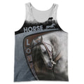 Beautiful Horse 3D All Over Printed Shirts TA041202-Apparel-TA-Tank Top-S-Vibe Cosy™