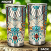 Native American Pattern Tumbler-RoosterArt-Vibe Cosy™