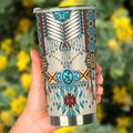 Native American Pattern Tumbler-RoosterArt-Vibe Cosy™