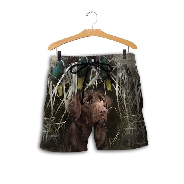 Mallard Duck Hunting 3D All Over Printed Shirts for Men and Women TT231005-Apparel-TT-Shorts-S-Vibe Cosy™