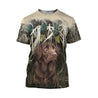 Mallard Duck Hunting 3D All Over Printed Shirts for Men and Women TT231005-Apparel-TT-T-Shirt-S-Vibe Cosy™