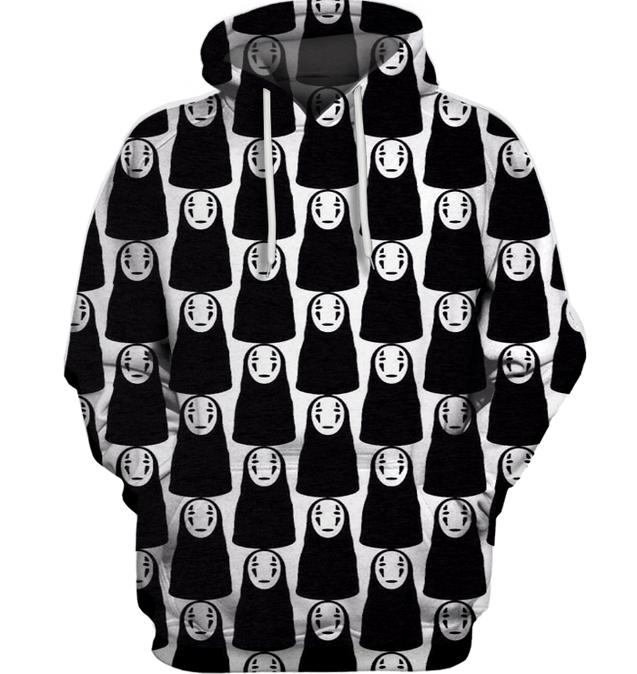 3D All Over Print Noface 02 Shirt-Apparel-HbArts-Hoodie-S-Vibe Cosy™