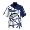 Custom name Tuna fishing boat team Catch and Release 3D Design Fishing Hawaii Shirt