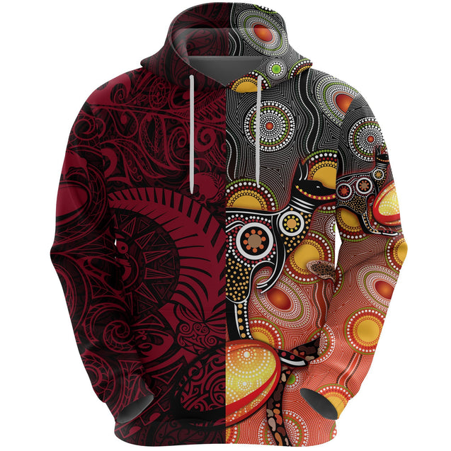 New Zealand Maori And Australia Aboriginal We Are Family 3D Printed Unisex Shirts TN