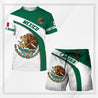 Mexico Combo T-shirt and Short 3D All Over Printed no2