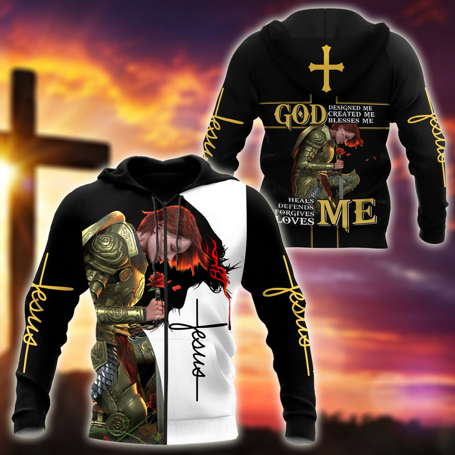 God Designed Me, Create Me, Blesses Me - 3D All Over Printed Shirts Pi250503