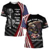 Honor The Fallen Thank The Living 3D All Over Printed Shirts For Men and Women Pi17092002