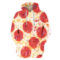 3D All Over Print Pizza Shirt-Apparel-6teenth World-Hoodie-S-Vibe Cosy™