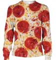 3D All Over Print Pizza Shirt-Apparel-6teenth World-Sweatshirt-S-Vibe Cosy™