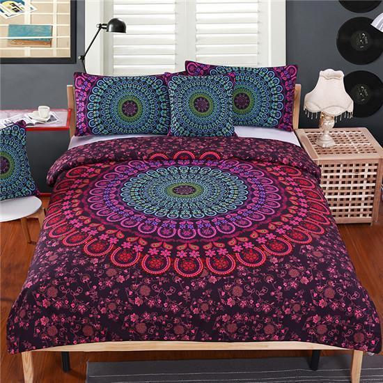 Mandala Meditation Bedding Set-Home Decor-Ocean Gadget-Bohemia Duvet Cover-US Twin-United States-Vibe Cosy™