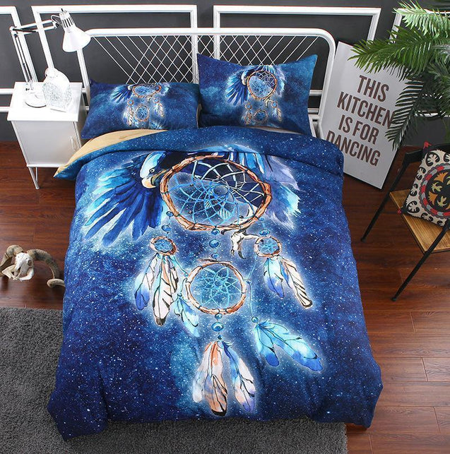 Bohemia Mandala Bedding Set-Home Decor-Ocean Gadget-1-US Twin-Vibe Cosy™