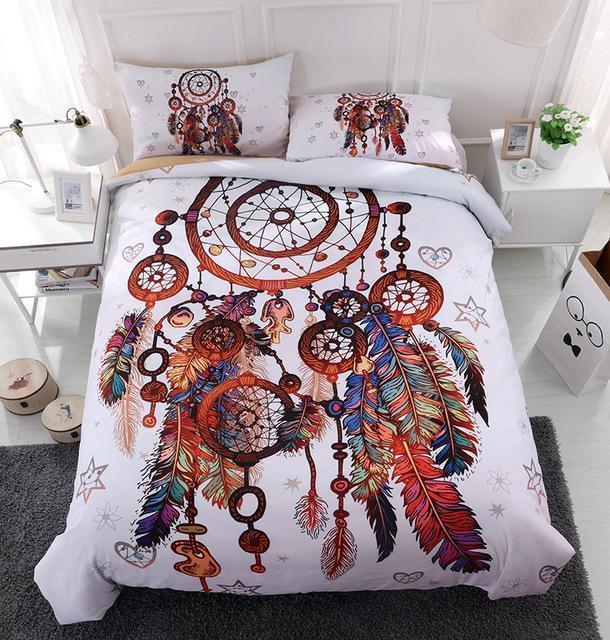 Bohemia Mandala Bedding Set-Home Decor-Ocean Gadget-1-US Twin-Vibe Cosy™