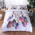 Bohemian Feather Bedding Set-Bedding Set-6teenth Outlet-Dreamcatcher pattern-US Full-Vibe Cosy™