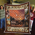 Love Gift Beautiful Horse Couple Quilt MEI