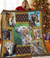 Greyhound Dog Lover All Over Printed Quilt