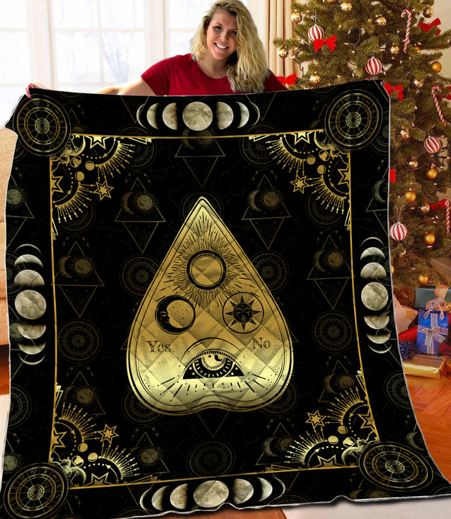 Wicca Ouija All Over Printed Quilt NTN10202001