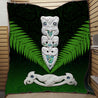 Maori Culture Taiaha Toa Taua Silver Fern Quilt