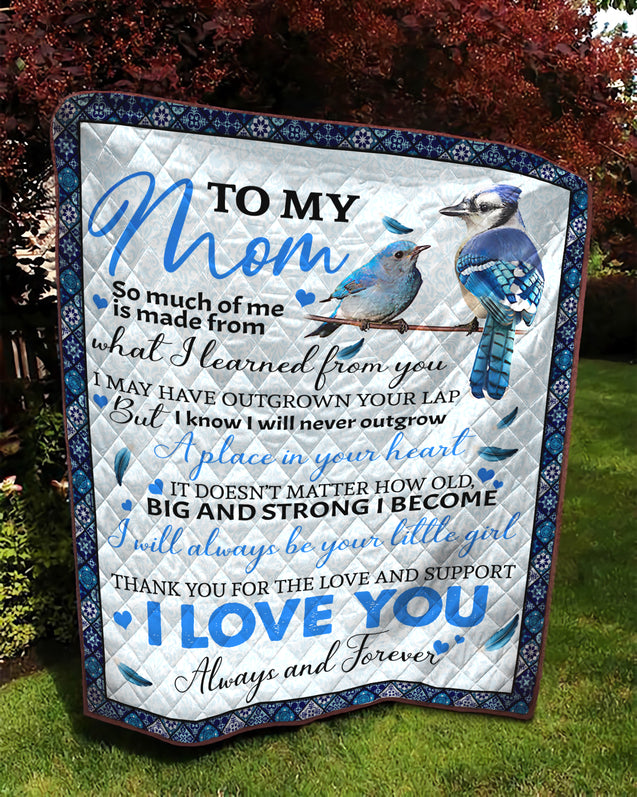 To My Mom Bluebird Quilt Pi100401-Quilt-NM-Queen-Vibe Cosy™