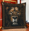 Lion Potrait - The Legend 3D Full Printing Soft and Warm Quilt