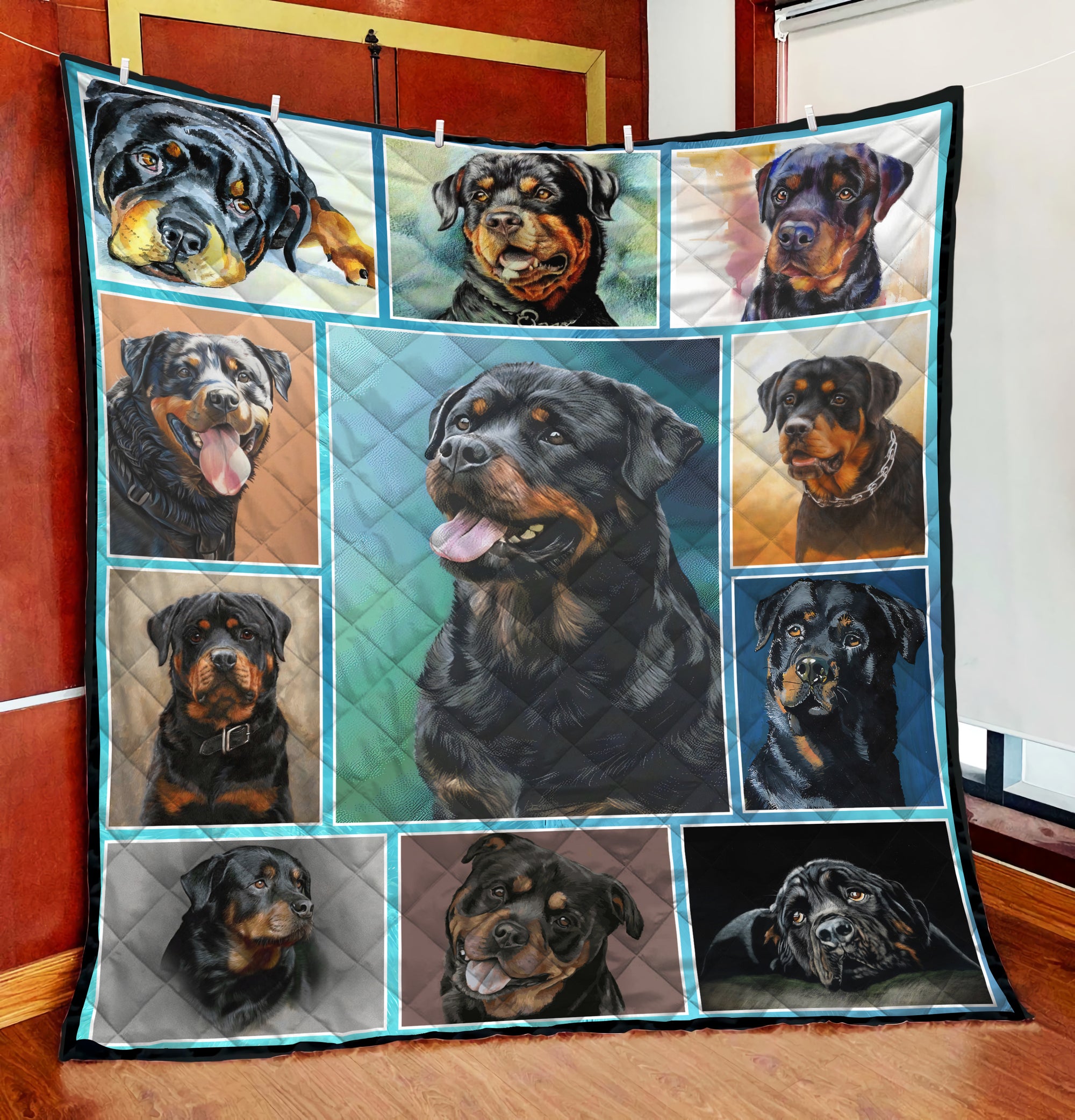 Rottweiler 3D Quilt DL20292006