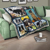 Border Collie Dog Lovers 3D Quilt